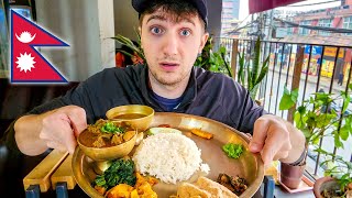 Americans FIRST TIME Trying Nepali Food! | Dal Bhat is AMAZING!! 🇳🇵