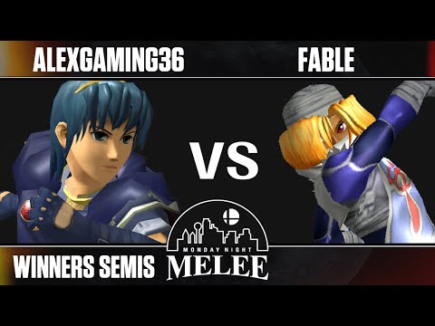 MNM 459 - Winners Semis - BrockoSpotify | alexgaming36 (Marth) VS Fable (Sheik) - SSBM