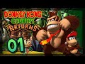 Donkey Kong Country Returns | Les débuts de la nouvelle aventure simiesque (#1) - KONG%