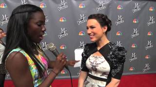 Kat Robichaud The Voice Top 10 Press Screening Interview