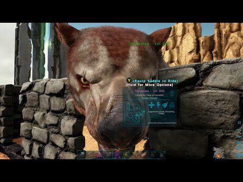 High Level Thylacoleo Taming! - ARK: Survival Evolved (Single Player Ep. 21)