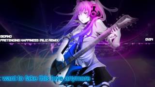 Nightstyle - Pretending Happiness W/ Lyrics [Hardstyle]