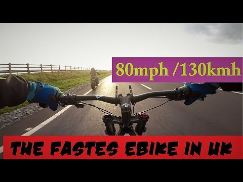 20KW / 20 000W most powerful and fastest ebike in UK. 80mph+. First test