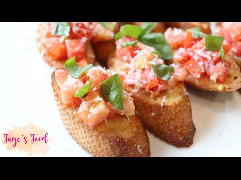 Bruschetta - The Perfect Summer Appetizer