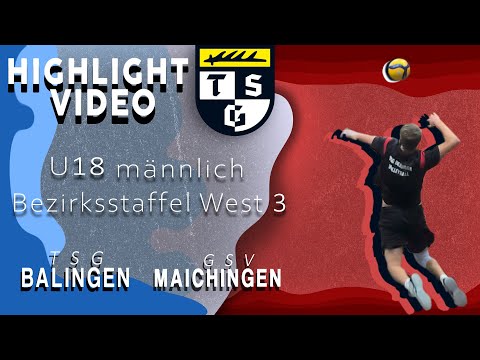 Highlightvideo U18m - TSG Balingen - GSV Maichingen (BZ West 2 m 2023/2024)