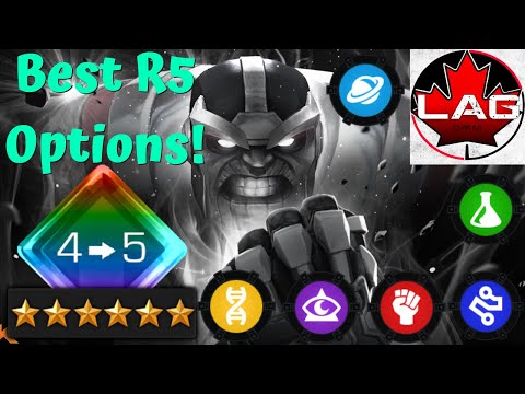 Best Options For 6* Rank 5 In Every Class!! Lagacy's Opinion! 4-5 Gem! - Marvel Contest of Champions