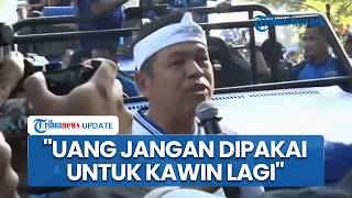 Kelakar Dedi Mulyadi saat Umumkan Bonus Rp 1 Miliar untuk Persib: Uangnya Gak Boleh untuk Kawin Lagi