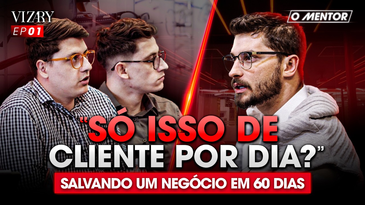 60 DIAS PARA SALVAR UMA EMPRESA DE R$400 MIL/MÊS (Antes que seja tarde) | O Mentor #01