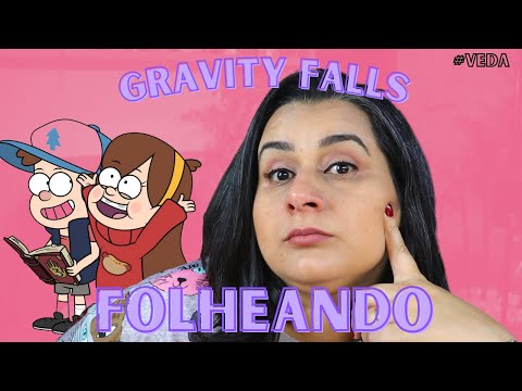Folheando o Livro do Gravity Falls | HQ Também!