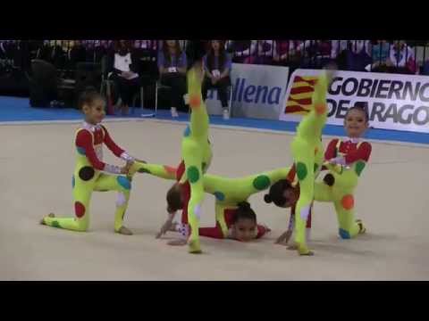 CD LA VICTORIA Conjunto Prebenjamín CAMPEONATO ESPAÑA CONJUNTOS BASE 2015