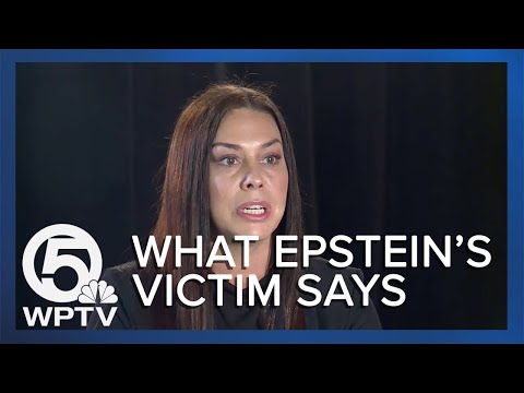 Jeffrey Epstein victim sits down for one-on-one with WPTV's Shannon Cake