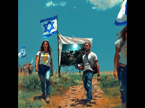 HURRICANE - Eden Golan - Israel - Eurovision Song Contest 2024 - AI Midjourney - Infinite zoom