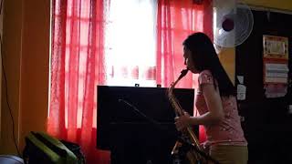 Tagpuan by Moira Alto Saxophone cover by Germaine Garces
