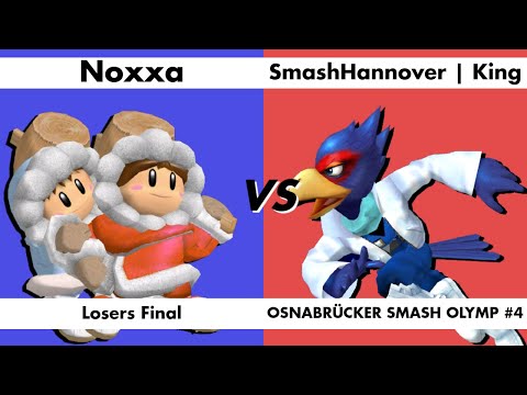 Osnabrücker Smash Olymp #4 - Noxxa (Ice Climbers) vs. King (Falco) Melee Losers Final