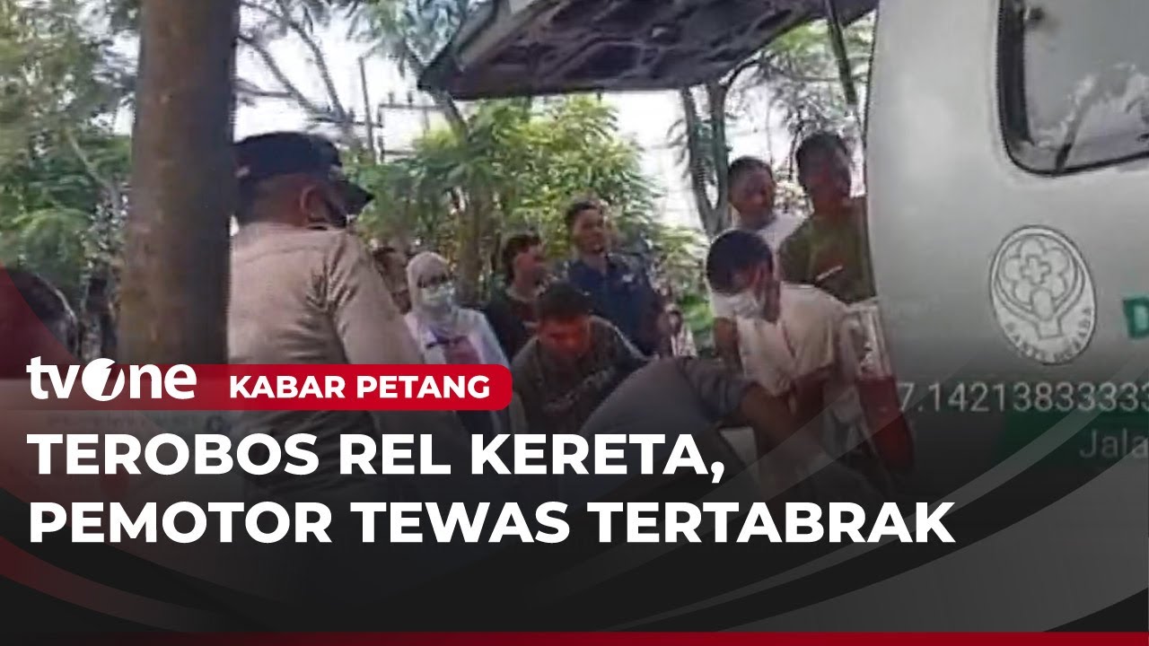 Pengendara Motor Tewas Tertabrak KA Argo Bromo Anggrek di Perlintasan Tanpa Palang | Kabar Petang