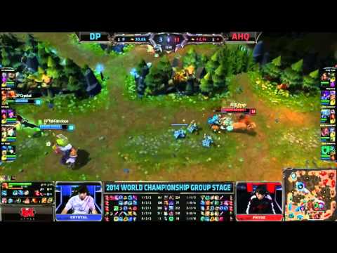 DP vs AHQ   Day1  Highlights   LoL S4 World Championship 2014  Dark Passage vs Ahq e Sports Club