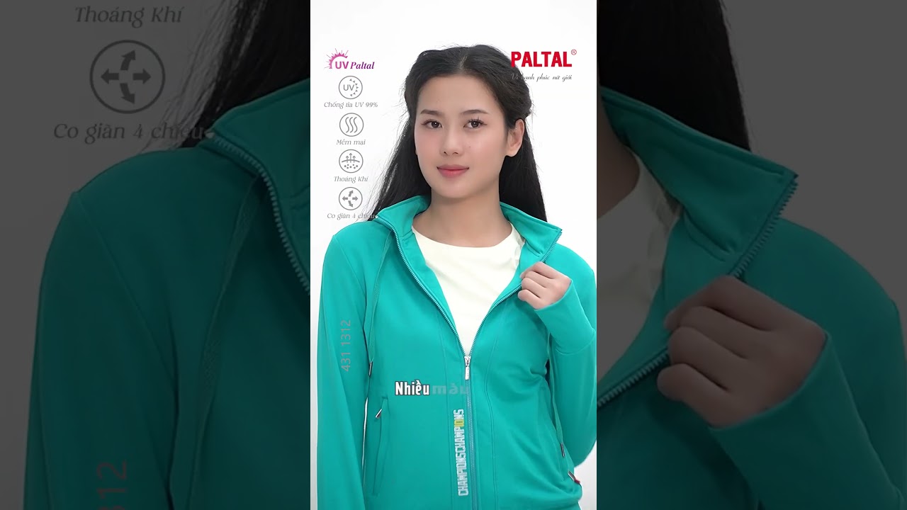 Áo khoác nữ chống nắng, chống UV chất vảy cá tc 431p 1312