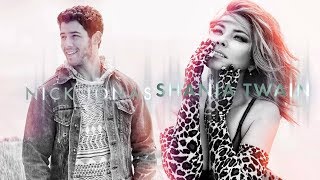 Shania Twain, Nick Jonas - Say All You Want For Christmas (Promo Clips & Lyrics)