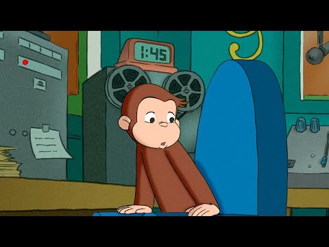 Capa de George, o Curioso | George na Estação de Rádio | Desenhos Animados em Português
