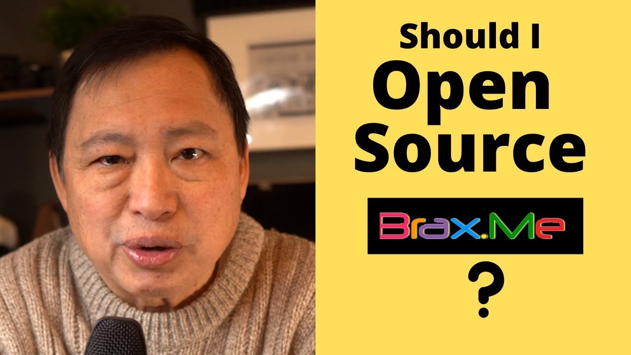 Should I Open Source My App - Brax. Me?  - Rob Braxman Tech