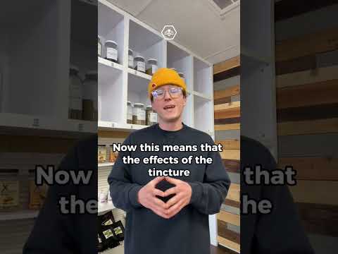 Didn't Know This About Tinctures? Now You Do.. 🤯