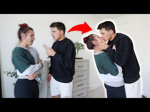 KISSING MY WIFE IN THE MIDDLE OF AN ARGUMENT!