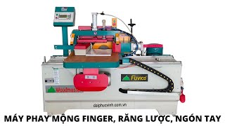MÁY PHAY MỘNG FINER WOODMASTER | WM-500FI. Làm ván ghép thanh thì không thể thiếu em này.