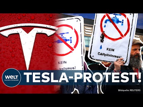 TESLA: "Homeoffice für die Belegschaft!" Autobauer schickt Mitarbeiter an Protesttag nach Hause!