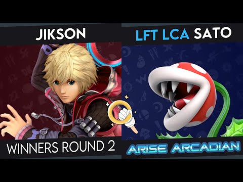 Arise Arcadian - Sato (Piranha Plant, Greninja) Vs. Jikson (Shulk) - WR2 - Smash Ultimate