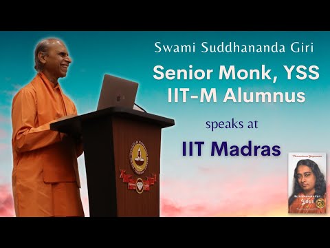 Discovering the Infinite Potential within You | IIT Madras | Swami Suddhananda Giri