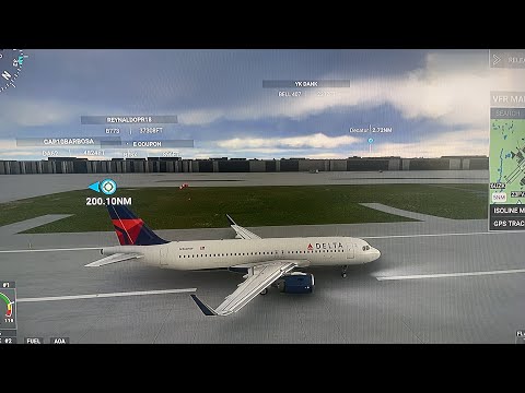 Live🔴 [1K Full Flight] MSFS Delta Airlines A320-211 (Indianapolis to Detroit)