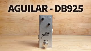 Video thumbnail for Aguilar - DB 925 Preamp by Bass Stuff