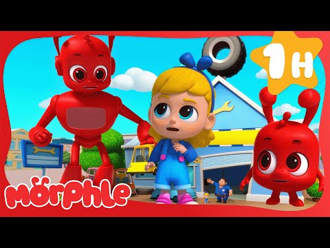 The Orphle Bandits | Morphle |  Moonbug Kids Dinosaur Animal Show!