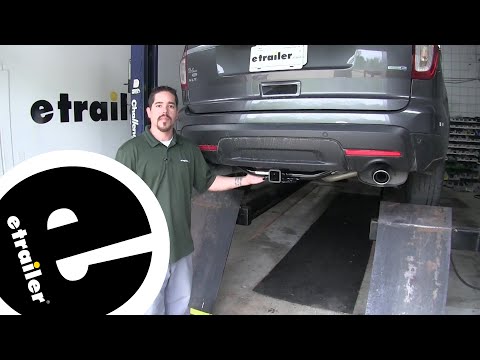 etrailer | DIY 2015 Ford Explorer Installation for the Curt Trailer Hitch Receiver