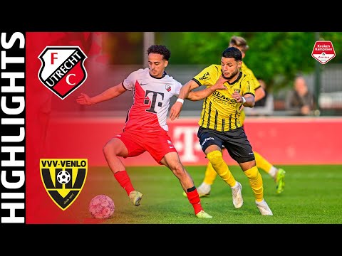 Jong FC Utrecht 1-1 VVV Venlose Voetbal Vereniging...