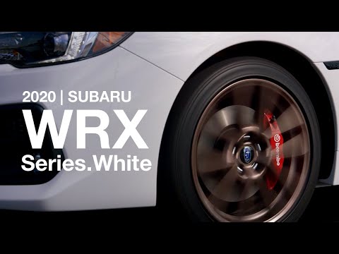 2020 Subaru WRX Series.White: Collectible