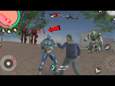 Rope Hero: Vice Town (Rope Hero Beating With Iphone Selfie Stick) Selfie Stick Mat -  Gameplay HD