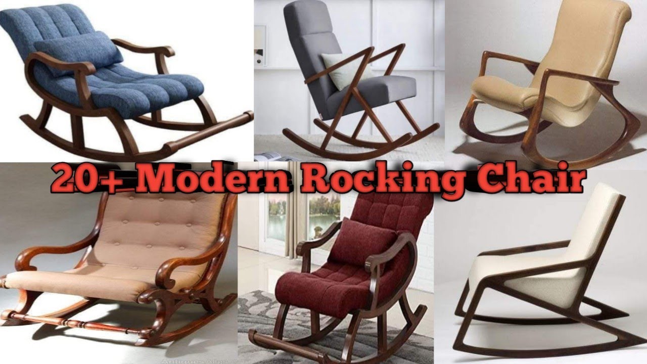 Letest Wooden Rocking Chair Design And Idea | Modern Rocking Chair Design |