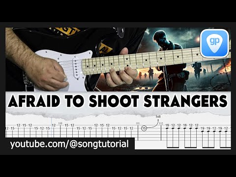 Iron Maiden | Afraid To Shoot Strangers | TAB | Guitar Cover | Lesson