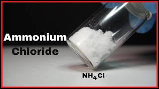 Ammonium Chloride - Acid Base Reaction #chemistry #chemicalreaction #hydrochloricacid