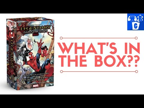 Legendary: Paint The Town Red Expansion Contents