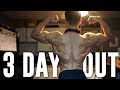 3 DAYS OUT - NATURAL MENS PHYSIQUE COMPETITOR