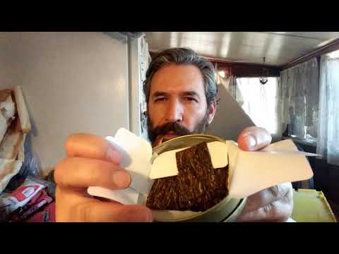 Smoking Chacom No.4 pipe tobacco