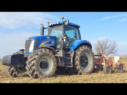New Holland T8040 + Dissodatore Agrimec3 ASDR7 CI