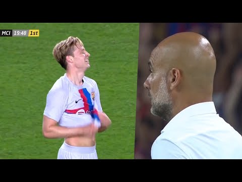 This action of Frenkie de Jong impressed Pep Guardiola