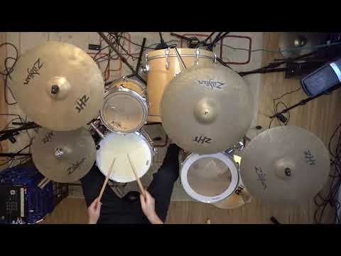 (tarnished) Zildjian ZHT Cymbal Set 14" Rock Hi Hat 16" Medium Thin 18" Fast Crash; 20" Medium Ride.