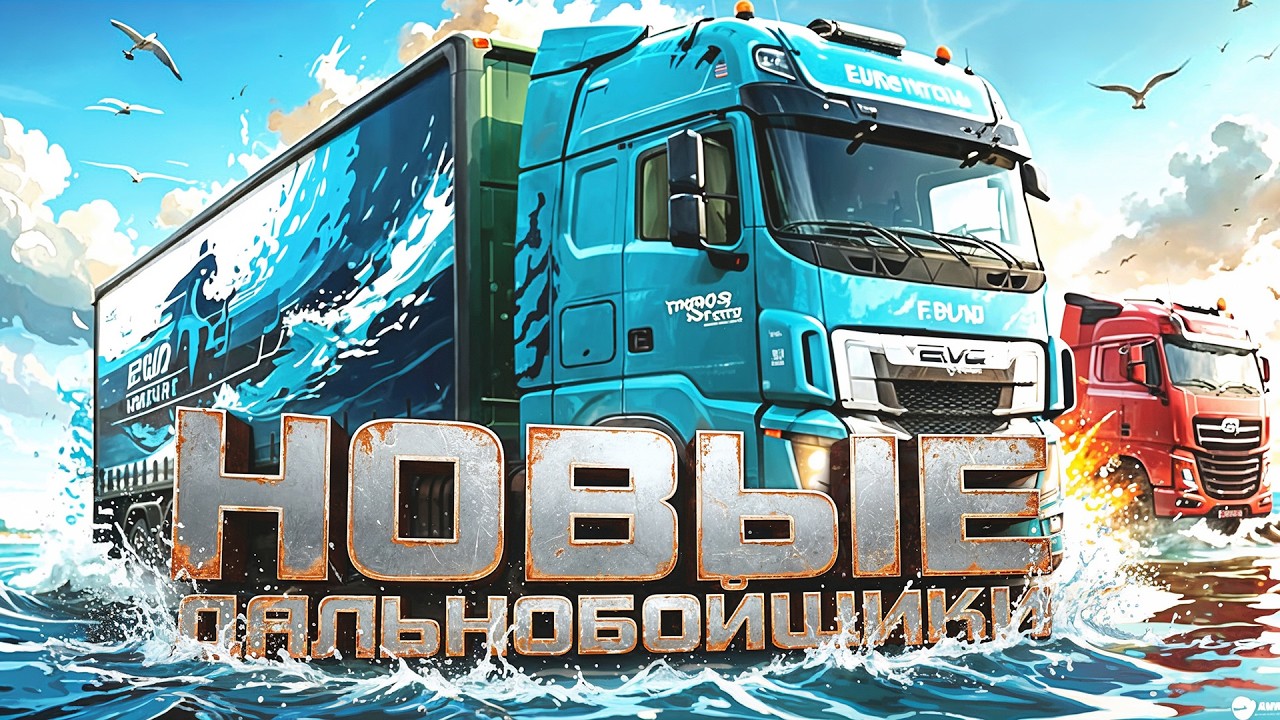 НОВЫЕ ДАЛЬНОБОЙЩИКИ! - ПЕТЯ НА БАЙКЕ СТАЛ ДАЛЬНОБОЕМ!