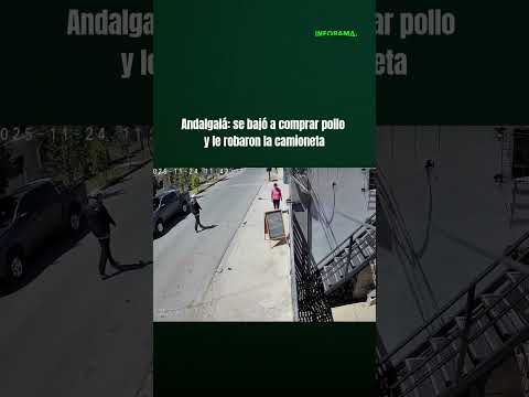 Andalgalá: se bajó a comprar pollo y le robaron la camioneta  #catamarca #inforama