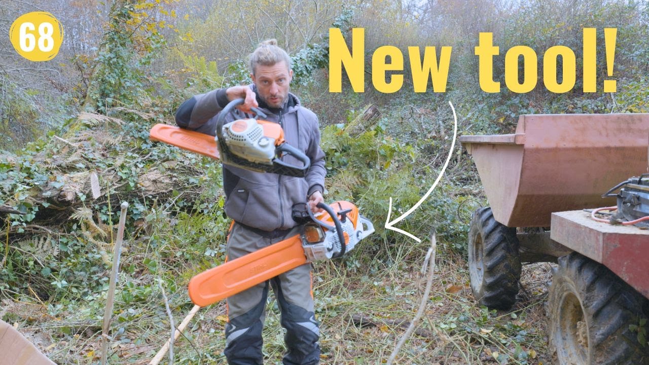 Testing the Chainsaw and Decorating for Christmas!  | #68