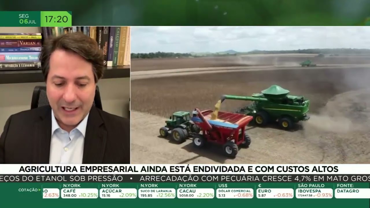 Agricultura empresarial ainda está endividada e com custos altos